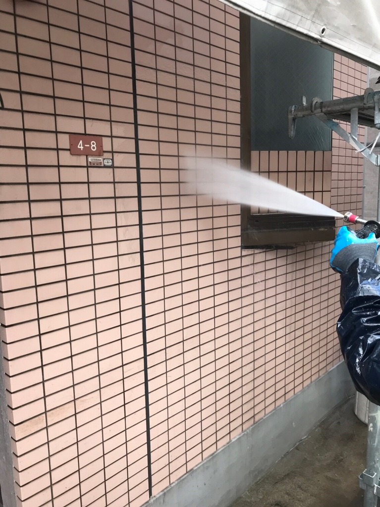 外壁洗浄　大阪　塗装
