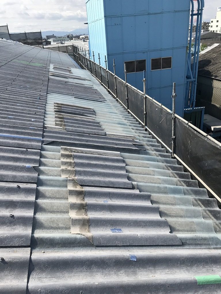 屋根工事　修理　大阪